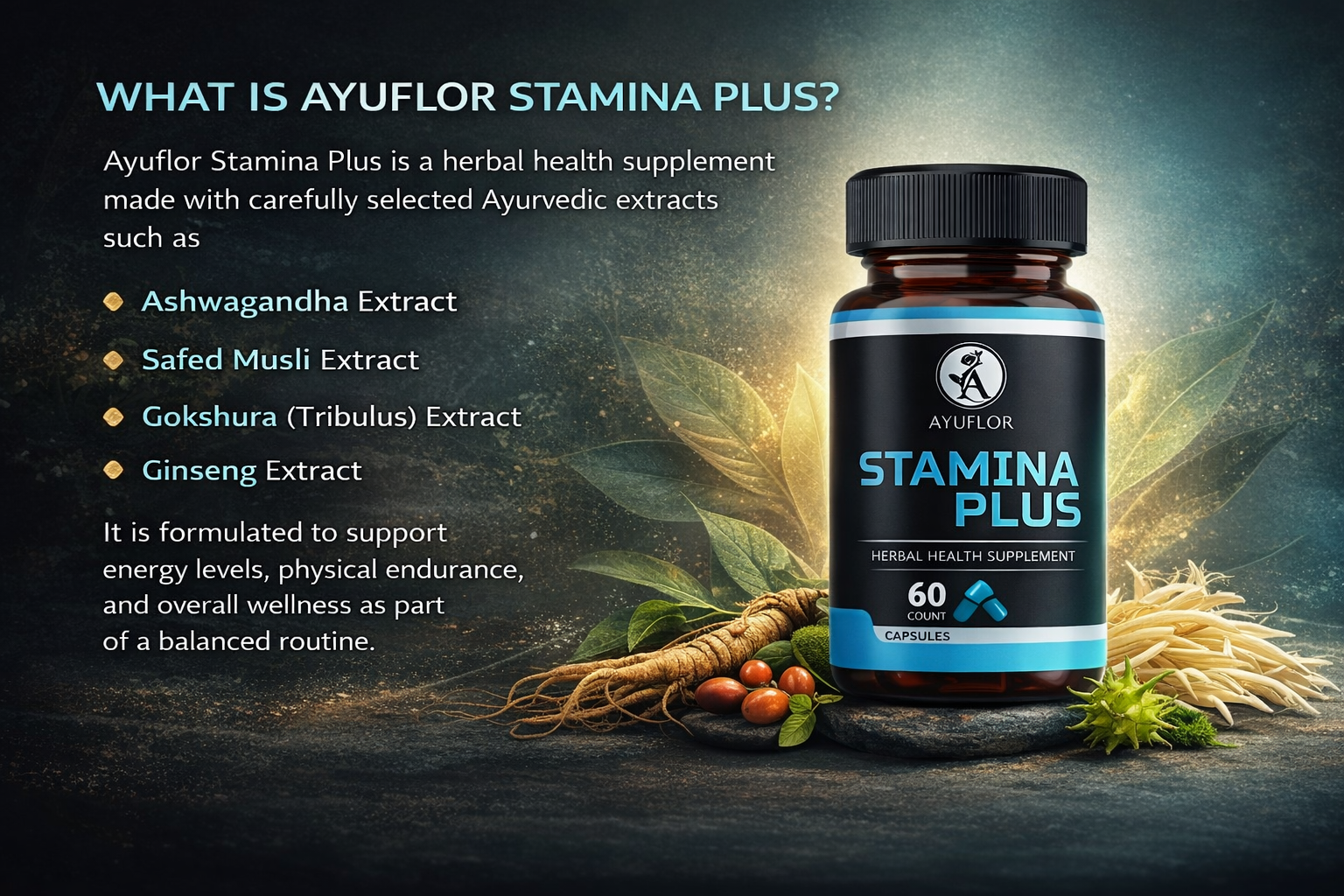 What Is Ayuflor Stamina Plus Ayuflor Stamina Plus Capsule - Image 2